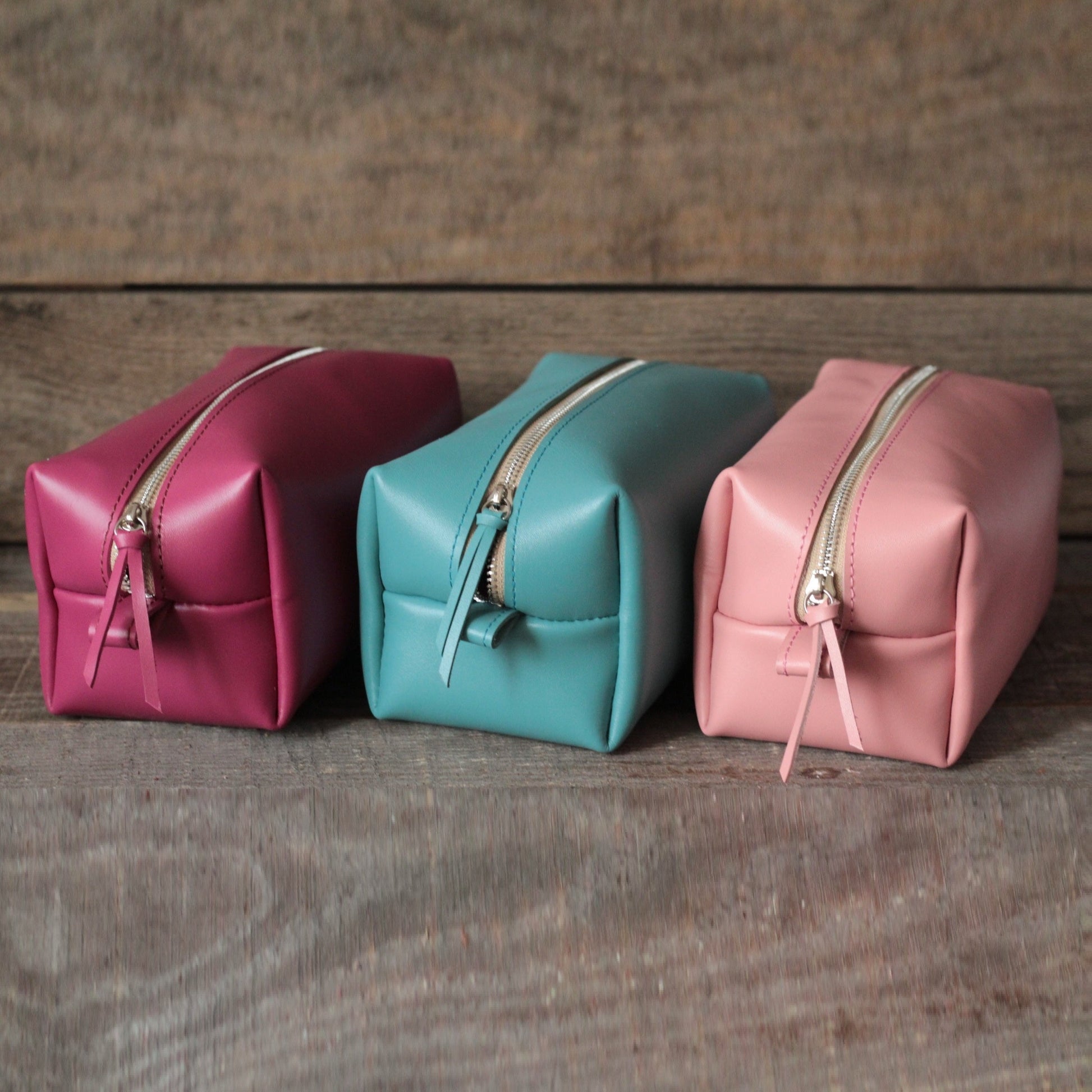 Leather Makeup Bags