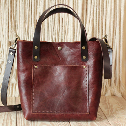 leather bags tote 