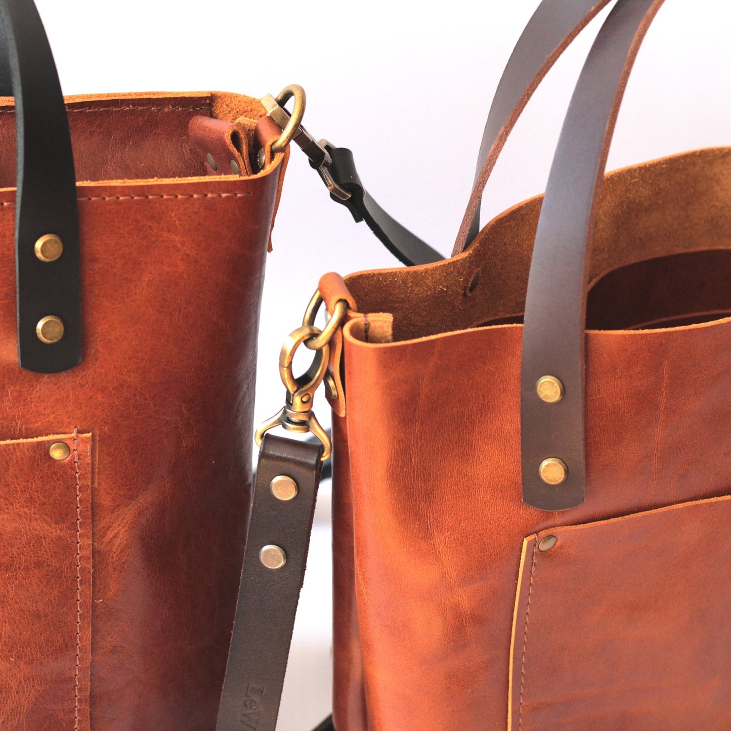 leather tote bag women's  